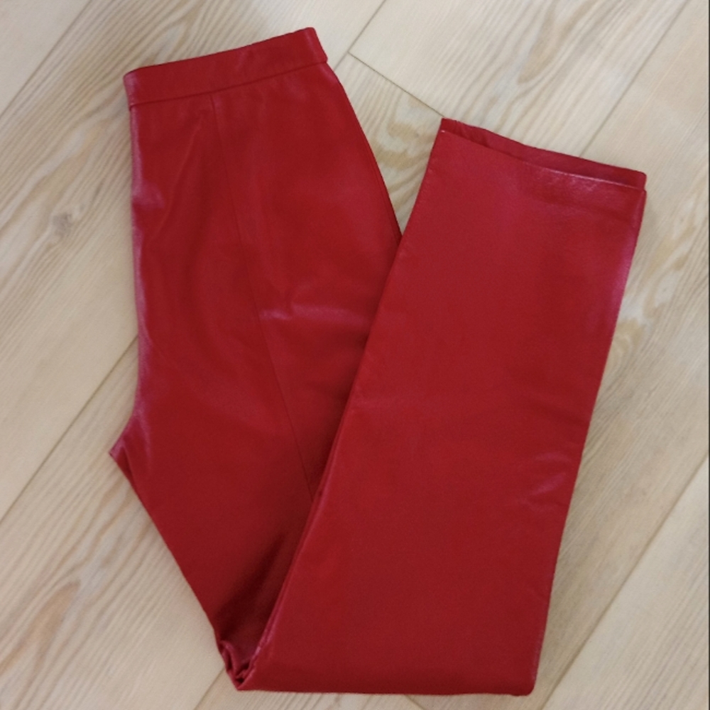 Vintage Clio Leather Pants